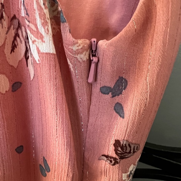 GF Collection for Anthropologie pink floral mini dress, size 2. - Picture 7 of 9
